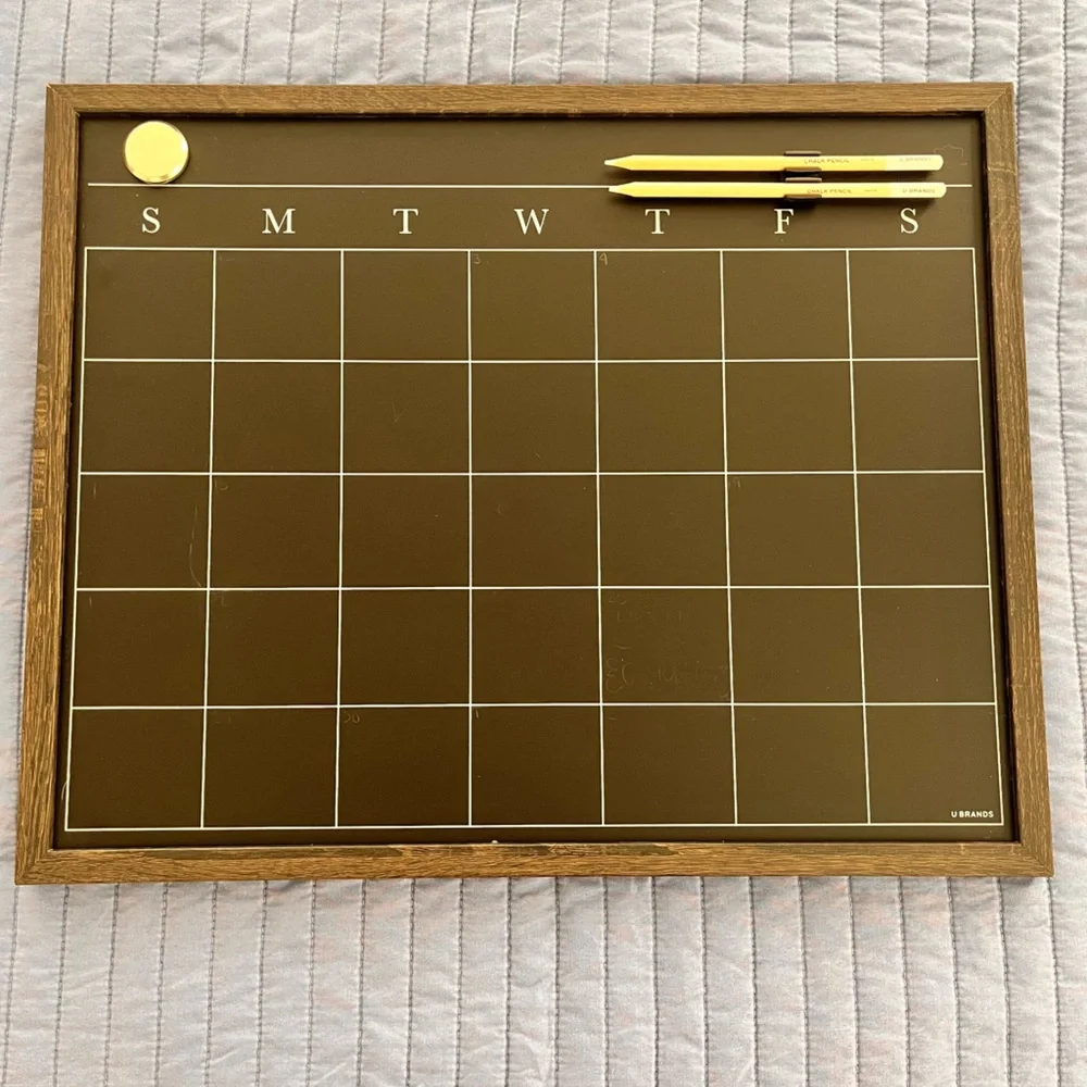 Chalkboard Wall Calendar